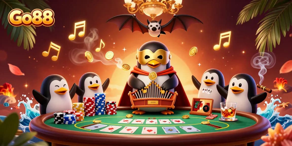 Experience thrilling gameplay at Go88 with vibrant casino action and dynamic elements.