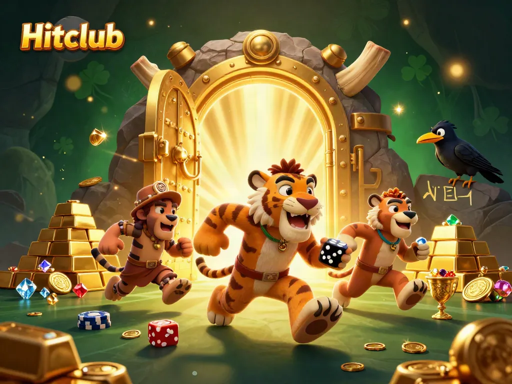 Experience the exhilarating casino world of Hitclub with vibrant characters and games.