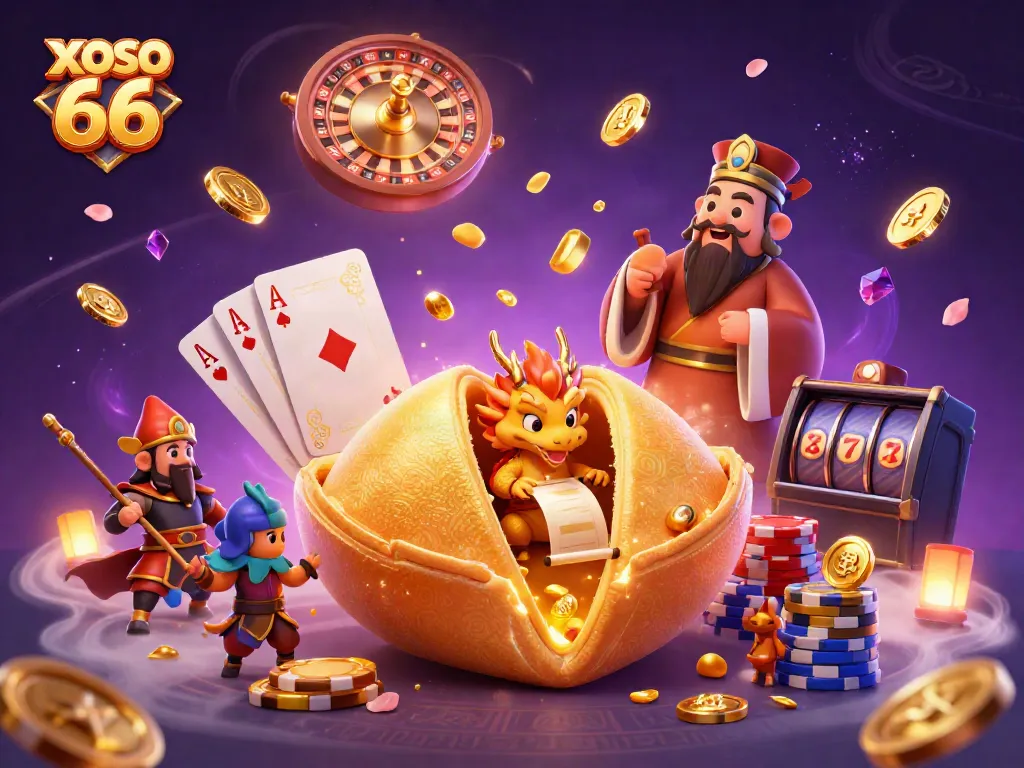 Spin to win with XOSO 66's magical fortune cookie offering gameplay insights and casino treasures.
