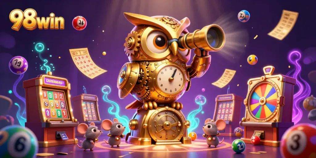 Embrace excitement at 98win with vibrant slots and thrilling games in a dynamic casino scene.