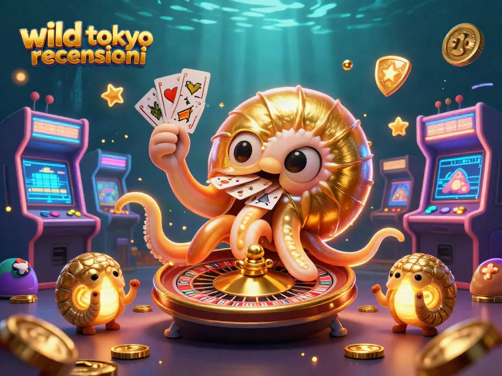 Engage with wild tokyo recensioni featuring a giant nautilus roulette wheel and vibrant gaming elements.